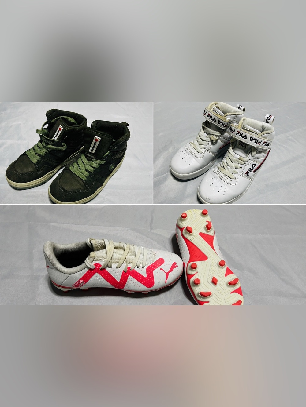 BUNDLE KIDS SNEAKERS SIZE 13
